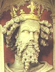 Statue of Edward I from York Minster